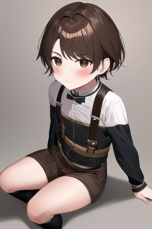 [NovelAI] short hair boy cosplay [Illustration]